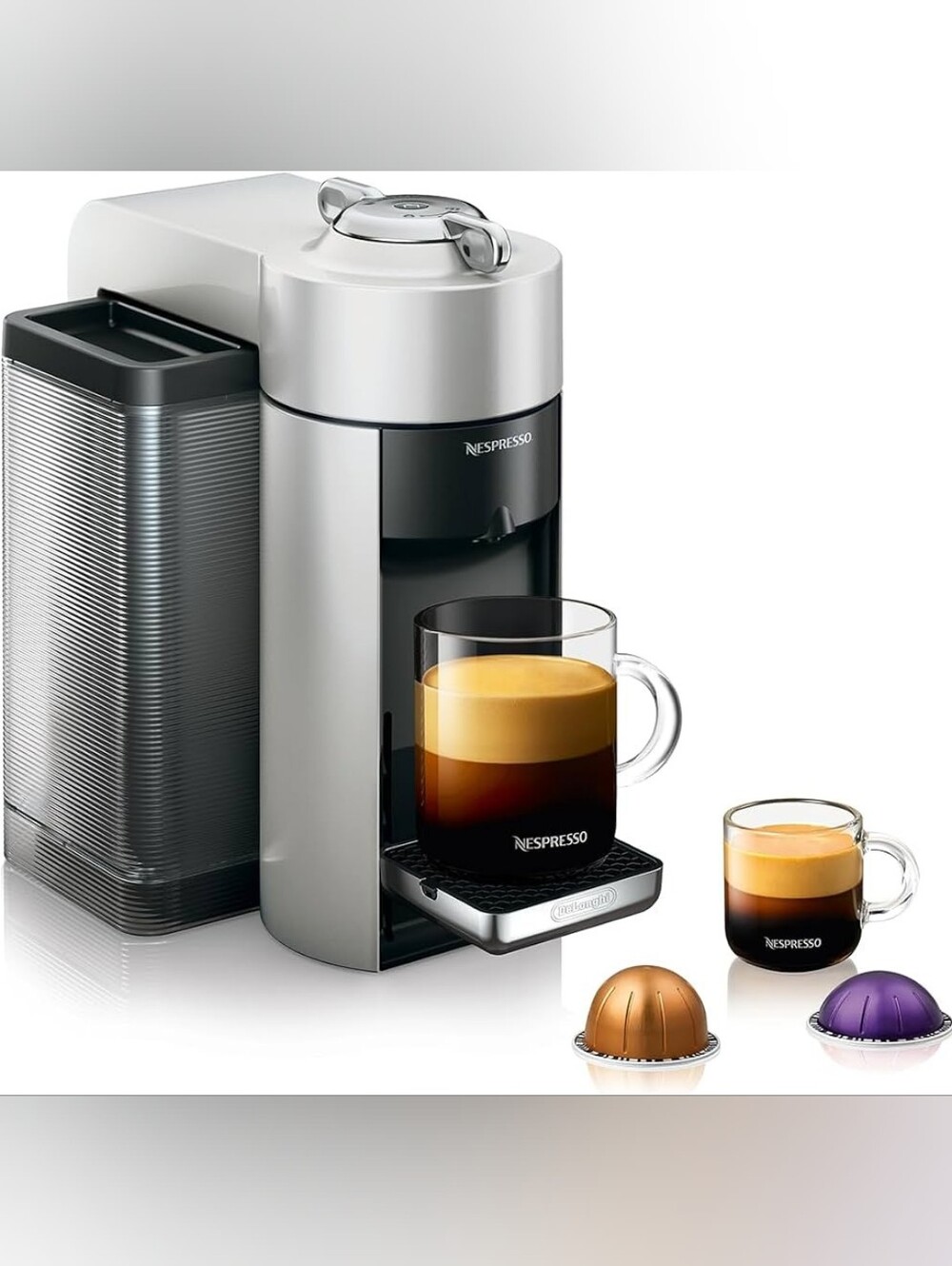Nespresso Vertuo Evoluo (model ENV135S) coffee espresso machine by De'Longhi